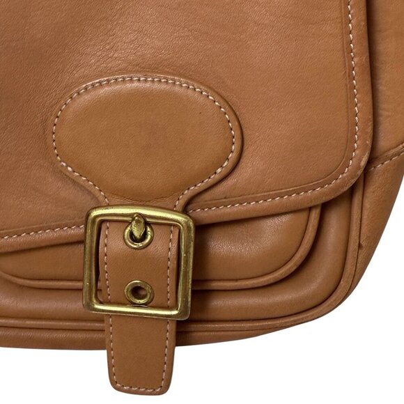COACH Legacy Field Tan Handbag Leather Shoulder Messenger Crossbody Bag 9128 - Picture 8 of 16